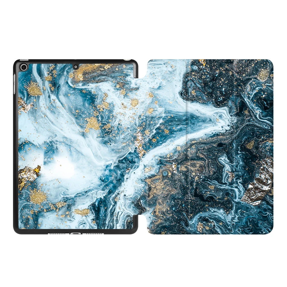 MTT чехол с граффити для Apple iPad 9,7 дюймов A1822 A1823 Magentic TriFold из искусственной кожи Smart Cover для iPad 9,7 ''A1893 чехол - Цвет: IP05