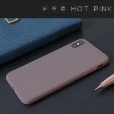 Мягкий матовый чехол s для iPhone 7 plus 8 6 6s X XS MAX XR 11 Pro Max чехол Роскошный противоударный ТПУ силиконовый чехол - Цвет: 335