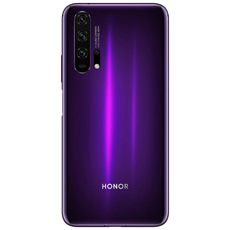 Смартфон Honor 20 Pro 8G 128G, 4000 мАч, 6,26 дюйма, полноэкранный, 48мп, 4 камеры для съемки, супер зарядка, Распознавание отпечатков пальцев