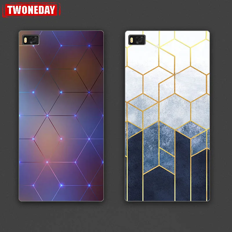 Molle Del Silicone Del Telefono Custodie Per Huawei Ascend P8 Gra-L09 Gra-Ul00 Materiale Della Cassa Del Telefono Della Copertura Posteriore Coque Sta