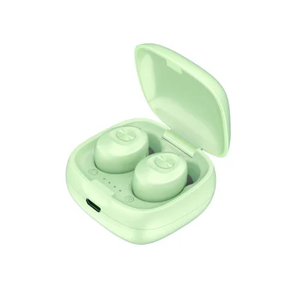 XG12 TWS Bluetooth 5,0 наушники стерео беспроводные наушники HIFI Звук спорт громкой связи игровые гарнитуры с микрофоном для всех смартфонов - Цвет: Double Earphone G