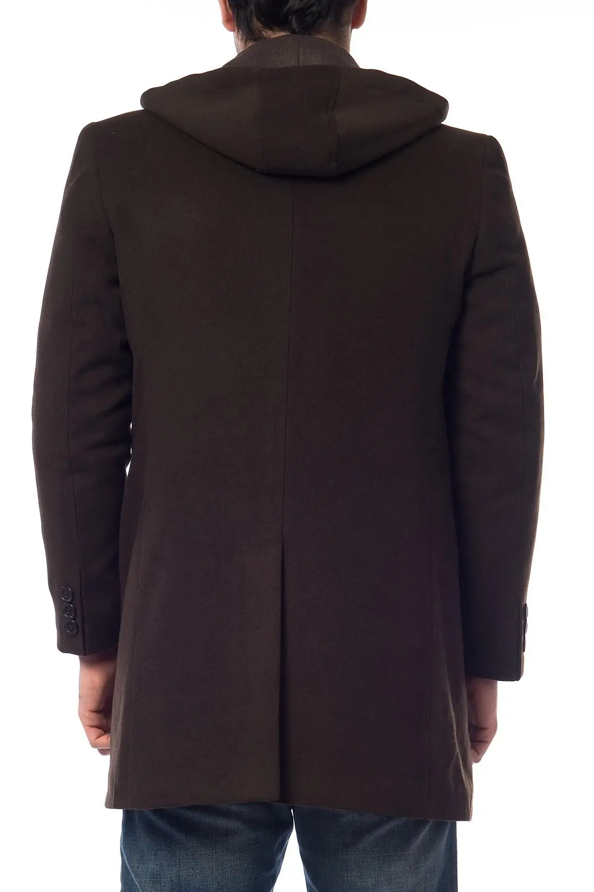 Dewberry Мужской Кофе Overcoat-10213Kpl3173