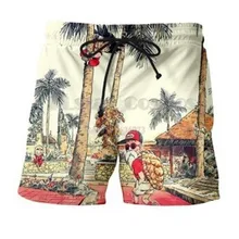 Шорты мужские Быстросохнущие пляжные шорты, мужские летние пляжные шорты для серфинга, спортивные плавки, новинка, с принтом, для спортзала, для плавания, мужские шорты для пляжа, спортивные шорты для плавания шорты