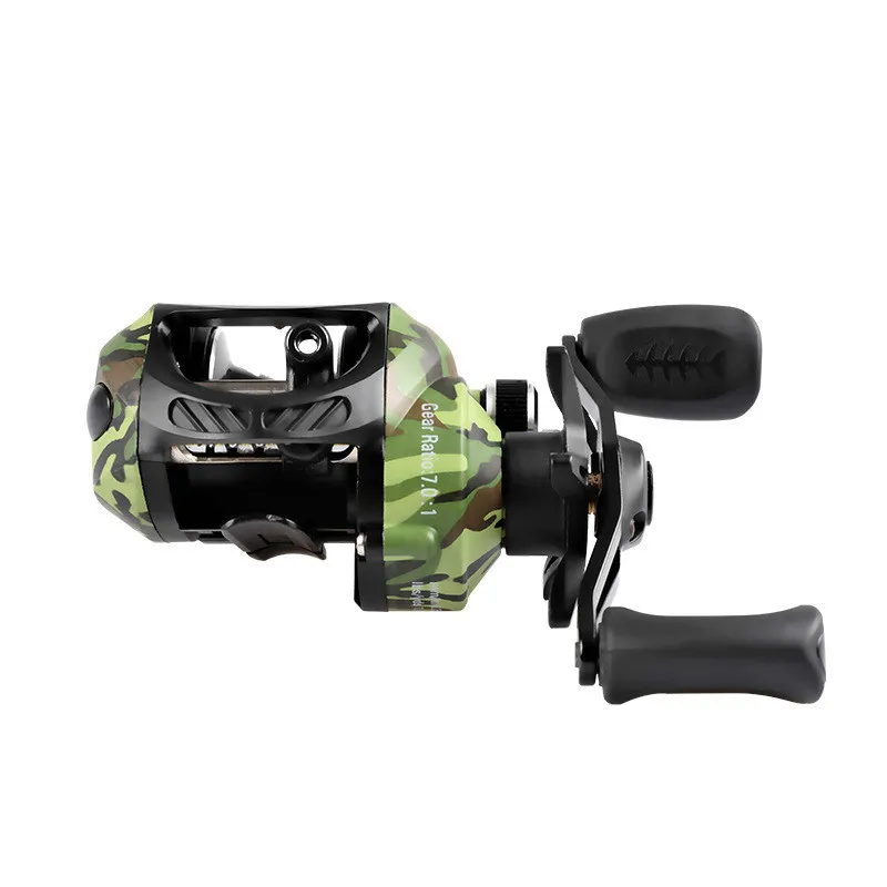

Bait Casting 200 Left hand/Right Hand Drop Round Lure Wheel Fishing Reel Water Drop Wheel Saltwater Fishing Reel Reservoir Pond