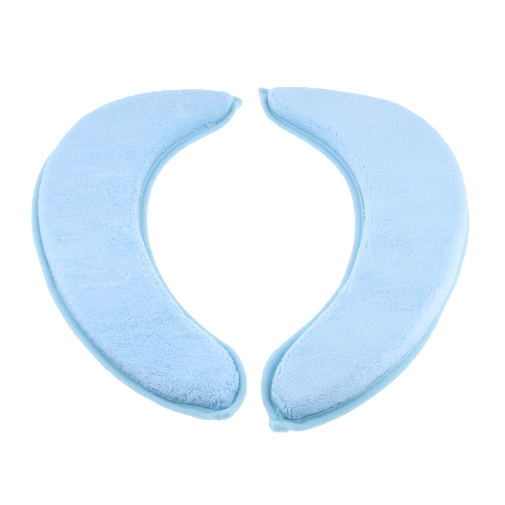 Bathroom Universal Reusable Soft Toilet Cushion Pad, Self-adhesive Washable Toilet Seat Cover