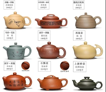 

China Yixing red mud pot genuine famous pot genuine manual purple clay red stoneware teapot ceramic maker handmade
