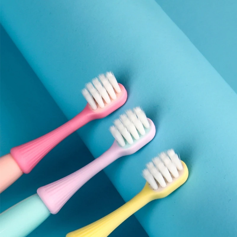 

3 Pcs/Set Soft Bristles Cute Children Toothbrushes Cartoon Mushroom Head Teeth Brush Baby Kids Dental Oral Hygiene Care H055