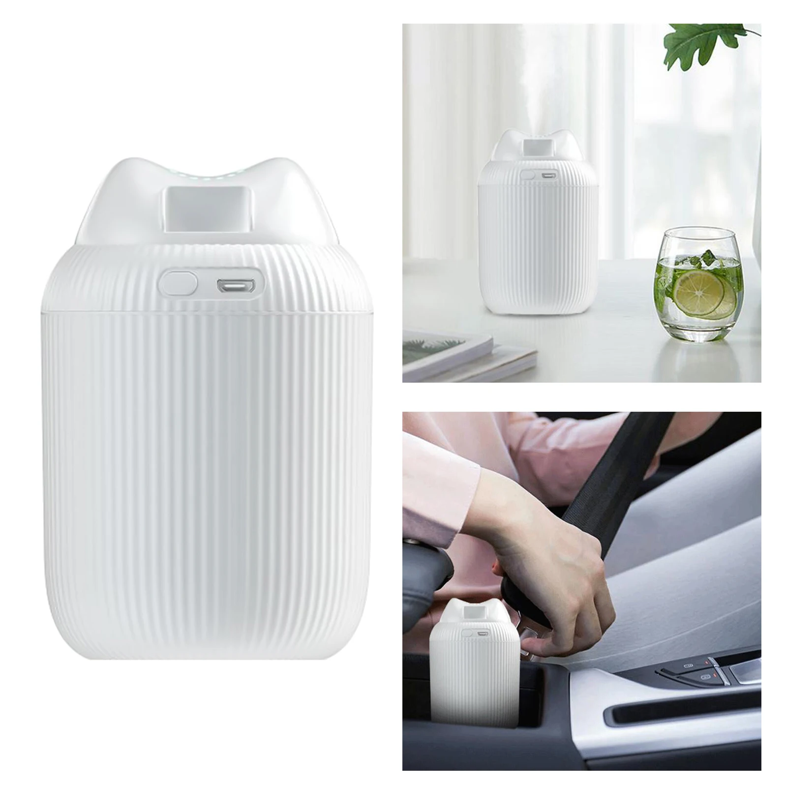 Ultrasonic Cool Mist Humidifier, Whisper Quite, for Home Bedroom Baby Nursery and Office 220ml