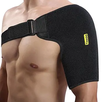 

Yosoo Medical Shoulder Brace Bandage Upper Back Support Corset for Rotator Cuff Mesh Bag for Cold Therapy Pack Wrap Compress l