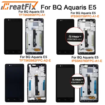 

For BQ Aquaris E5s e5 4g LCD Display Screen Touch Screen Digitizer Full Assembly 100% Tested for e5 hd e5 fhd lcd with frame