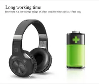 ממ גק Bluedio HT סטריאו אוזניית Bluetooth האלחוטי עמוק בס רעש Reducition אוזניות עם 3.5 מ"מ תמיכת מיקרופון אודיו ג