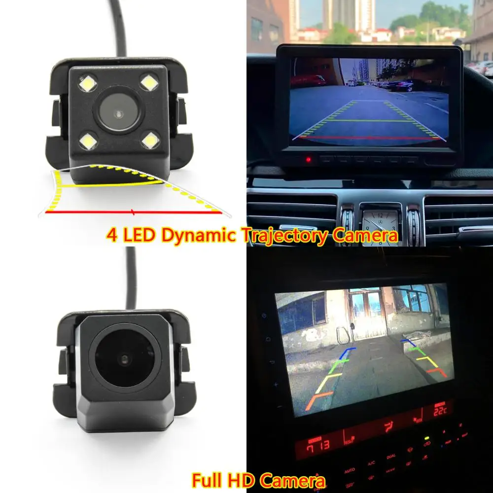 Камера заднего вида рыбий глаз для Toyota Camry Sedan 1080 2007 2008 2009 2010|rear view camera|rear parking