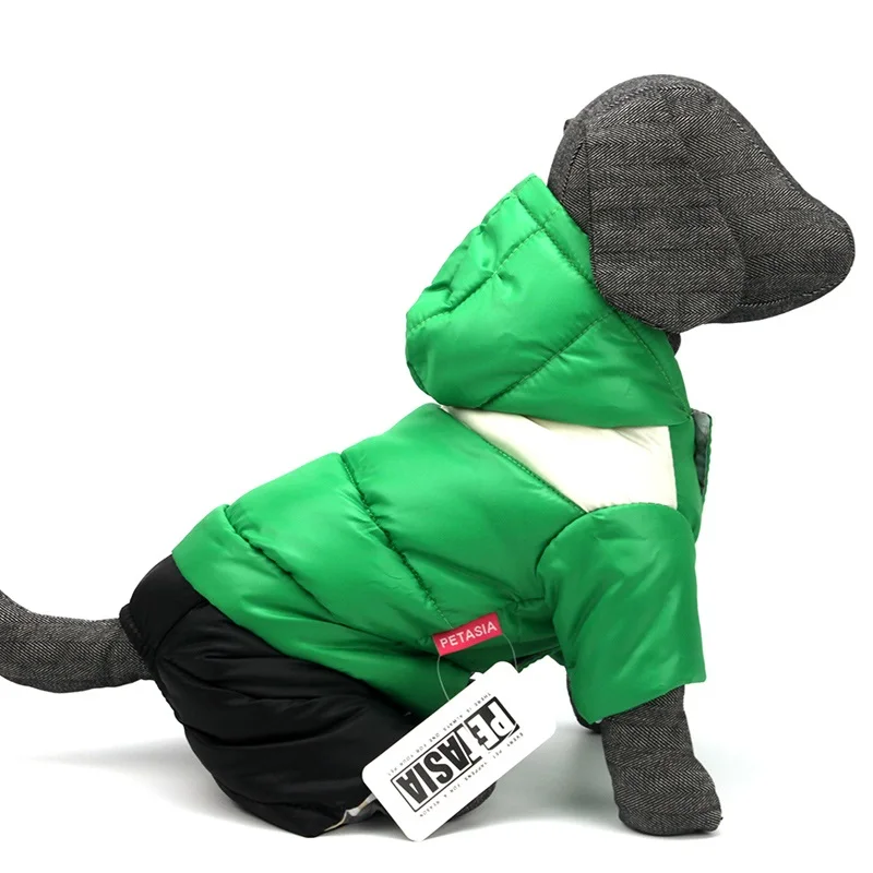 Dog Clothes Pet Winter Warm Cotton Coat Thick Down Jacket Waterproof