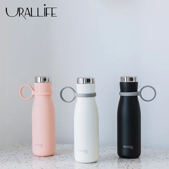 

Urallife Smart Thermos Bottle Stainless Steel Temperature Display Warm Vacuum Cup 400 ML Bottle Drinking Reminder Insulated Mug