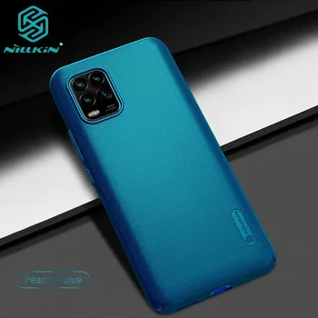 

For Xiaomi Mi 10 Lite 5G Case Nillkin Super Frosted Shield Hard Matte Cover with Salient Dot Design for Mi 10 Youth Case 5G
