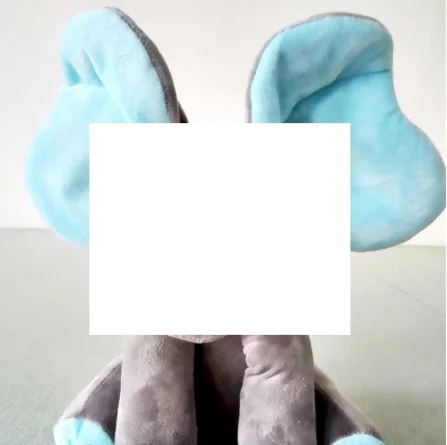 30 см Peek a Boo Elephant Teddy Bear Play Hide Seek прекрасный мультяшный плюшевый детский подарок на день рождения милый Электрический музыкальный медведь плюшевая игрушка - Цвет: 2