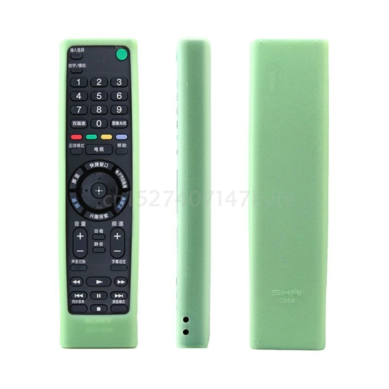 Remote Control Case Silicone Cover Shockproof Protector Washable Skin for Sony RMF-TX200C 210 211 TV Voice Controller