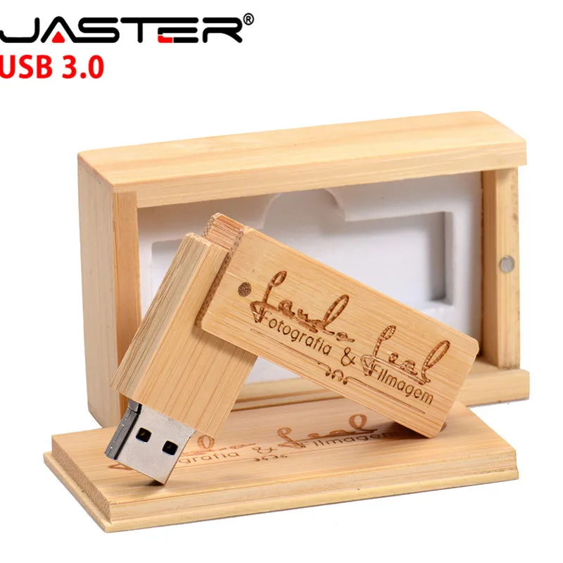 JASTER (Бесплатный Пользовательский логотип) деревянный saber usb 3 0 Флешка + коробка 4 ГБ
