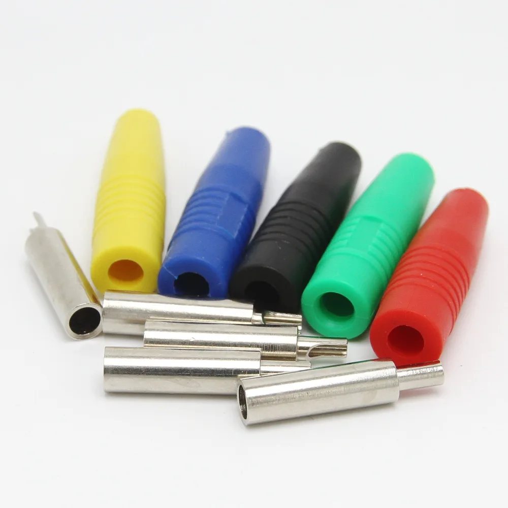 5 farbe Löten 4mm Bananen Buchse Bananen Buchse Für 14AWG Kabel 10 teile/los – Detail 9