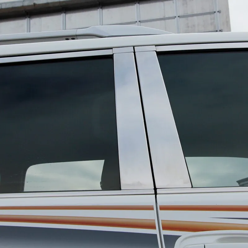 Декоративная подушка средняя стойка из нержавеющей стали для Land Cruiser от 2008 до FJ200 LC200