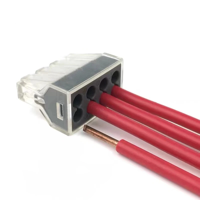 10 шт. PCT-108-104-102-108Universal компактный проводной разъем 2-8 pin проводник клеммный блок с рычагом 0,75-mm m2