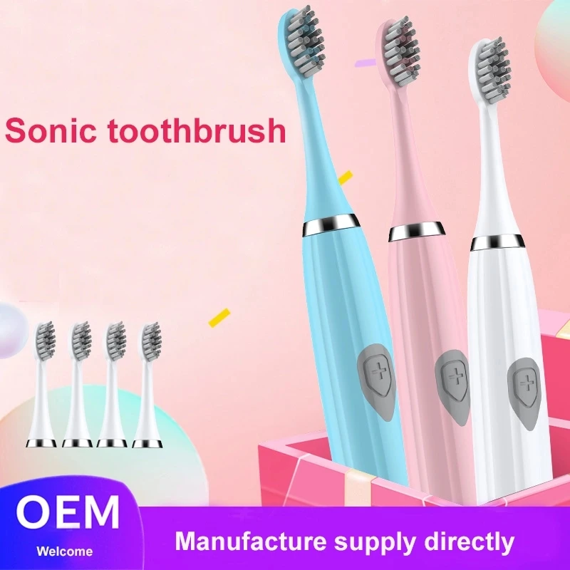 

Sonic Electric Toothbrush Adult Waterproof Ultrasonic Automatic Toothbrush USB Rechargeable Toothbrush