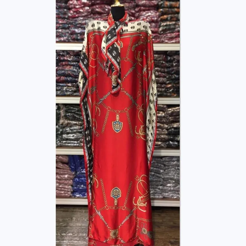 african pants Dress Length:130cm Bust:130cm New Fashion dresses Bazin Print Dashiki Women Long Blouse Yomadou Color Pattern oversize african traditional clothing