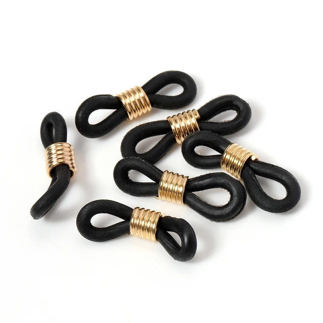 Cordons Pour Lunettes Extrémités Chaîne Lunettes - Lot 40 Pièces - Silicone Réglable - Adulte/enfant - Blanc Cordon Lunettes De Lecture