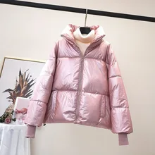 RICORIT, женский пуховик, пуховик, хлопок, свободная одежда, пуховик, женский, белый, утиный пух, куртка, зимняя, водонепроницаемая, пальто