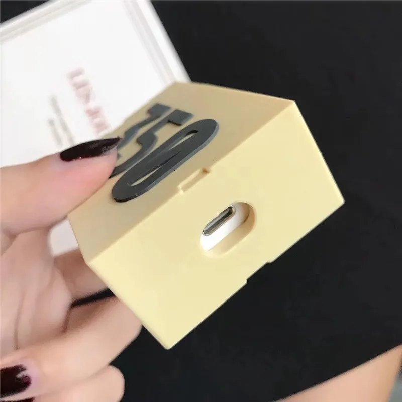 Роскошный Boost 350 коробка для обуви силиконовый чехол для Airpods 2 1 спортивные наушники чехол для Air Pods кейс для наушников-вкладышей защита Estuche