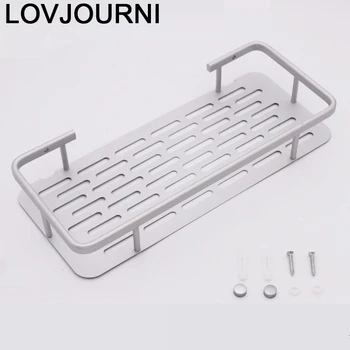 

Pared Corner Storage Holder Shelves Estante Esquinero Ducha Badkamer Accessoires Wall Shower Accessories Bathroom Shelf