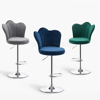

Creative bar chair lift chair high bar stool home bar stool modern minimalist bar chair front high stool