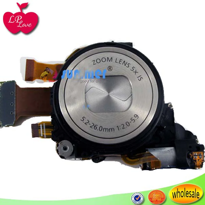 95 Nieuwe! Zilver S100 Lens Met Ccd Voor Canon S100 Lens S100V Lens