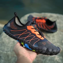 Barefoot/акваобувь для женщин и мужчин; водонепроницаемые кроссовки размера плюс; дышащая обувь для плавания; спортивная обувь; светильник