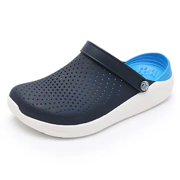 Xiaomi Youpin MELAMPUS мужские сандалии, тапочки, нескользящая пляжная обувь Baotou сандалии на плоской подошве 48 - Цвет: deep blue41