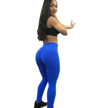 

Women's Fashion Workout Leggings Fitness Workout Sports Running Leggings Sexy Push Up Gym Wear Elastic Slim Pants