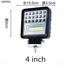 Грузовик светодиодный прожектор автомобиля 12 В 24 в супер яркий задний свет инженерные фары для трактора модифицированные Противотуманные фары CD50 Q04