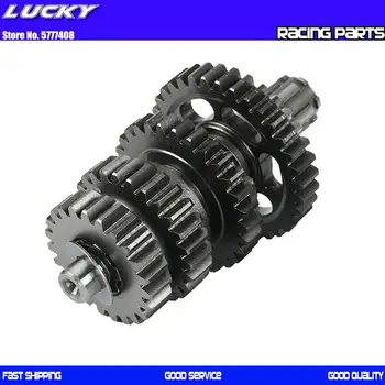 

LF125 Transmission Gear Box Counter Shaft kit For lifan 125 125cc 1P52FMI Horizontal Engines Dirt Pit Bikes Parts