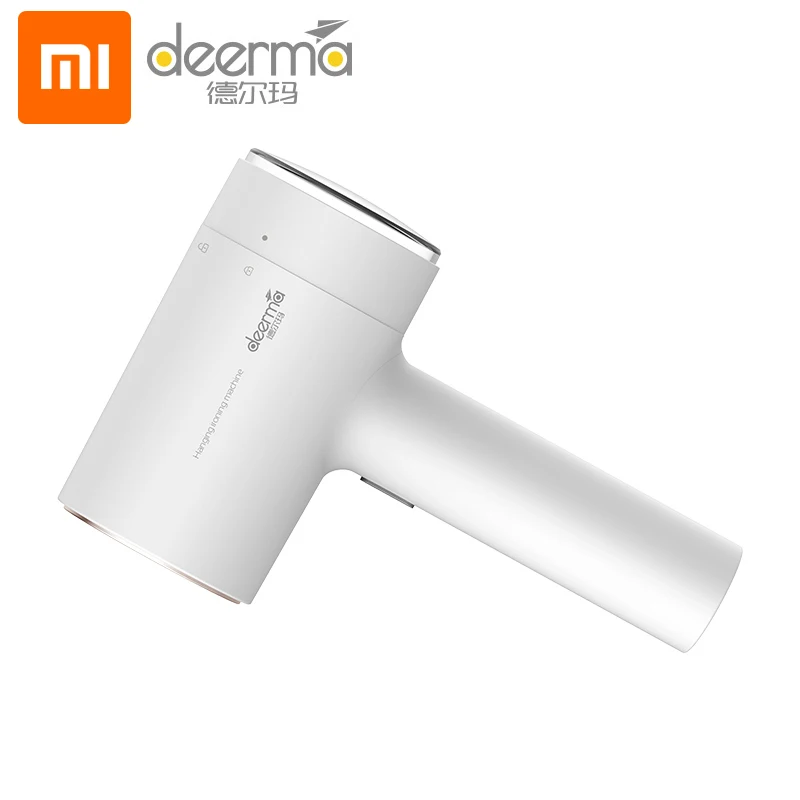 White Xiaomi Deerma отпариватель Утюг Мини генератор путешествия бытовой Электрический Очиститель одежды подвесной гладильный портативный - Цвет: White