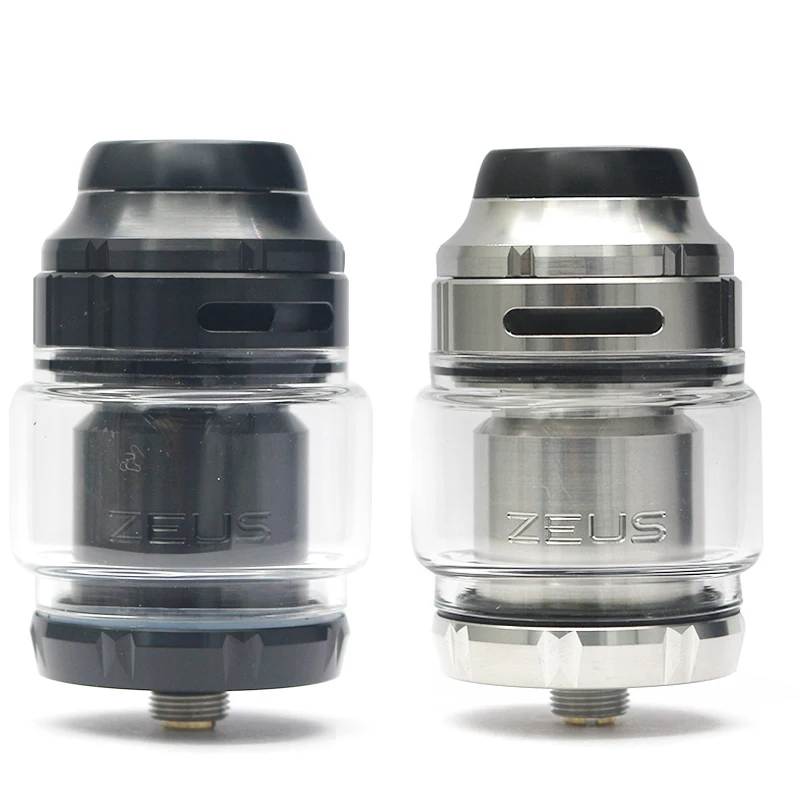 

Electronic Cigarette Zeus X RTA 4.5ml tank capacity with 810 Delrin drip tip Electronic cigarette atomizer