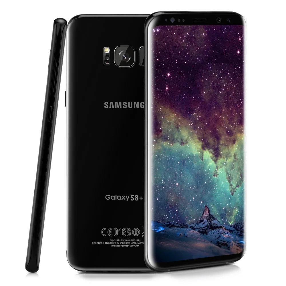 Новинка,, европейская версия, samsung Galaxy S8 plus S8+ G955FD, две sim-карты, 64 ГБ, мобильный телефон, 6,2 дюймов, 4 Гб ram, NFC, 4G LTE, Android, смартфон