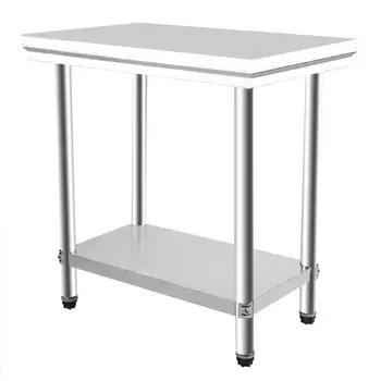 

Stainless Steel Commercial Catering Table Simple Kitchen Work Bench Multifuntional Food Prepar Desk