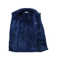 Толстая флисовая одежда мужская плюс бархатная куртка зимний теплый Полярный флисовый кардиган двусторонний плюшевый внутренний носить флис Стенд C