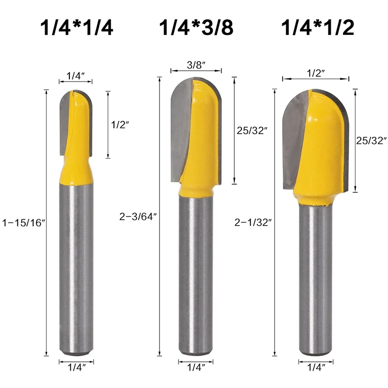 90 Degree Router Bit CNC Engraving V Grooving Bit Cutter with 1/4 Shank Cutting CNC Engraving Bit Woodworking Chamfer Bevel Cutt