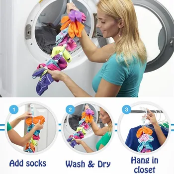 

Socks Organizer Storage Portable Sock Bra Toiletry Wash Organizer Socks Washing Drawer Divider Dry Tools Household Creative Tool