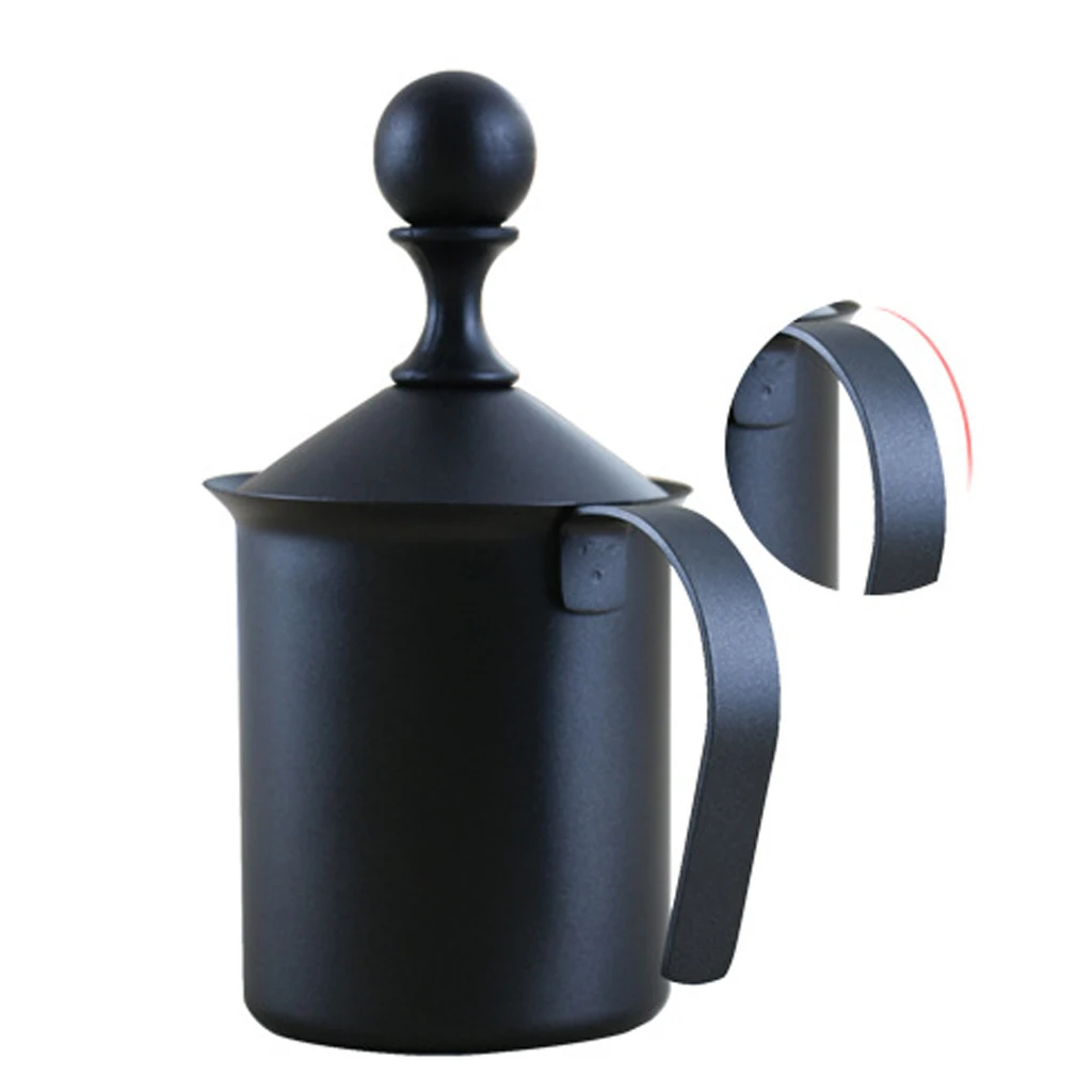 400ml/800ml Fancy Coffee Cream Milk Frother, Stainless Steel Milk