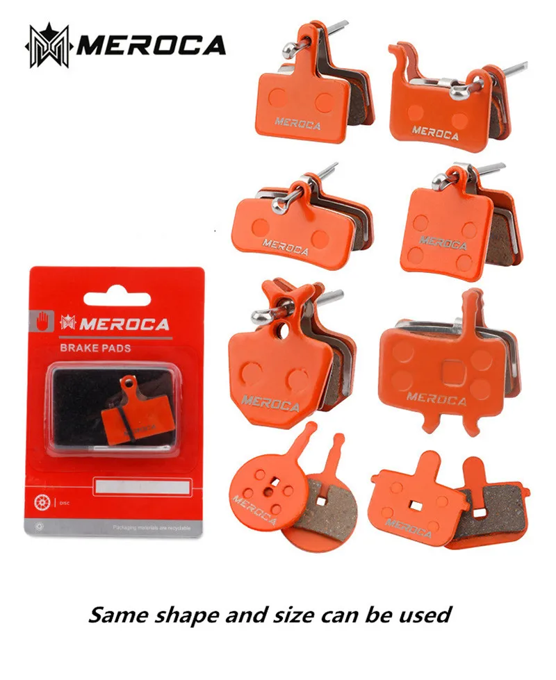 Bicycle Disc Brake Pads Resin Brake Pad Disc Rotor For Mountain Bike Road Bike BMX