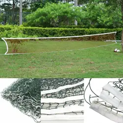 6.1x0.76m Standard Badminton Net Indoor Outdoor Sports Tennis Quickstart Portable Square Badminton Volleyball Net Training P4u4