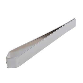 

10cm Long Silver Tone Stainless Steel Tong Fish Bone Puller Tweezer