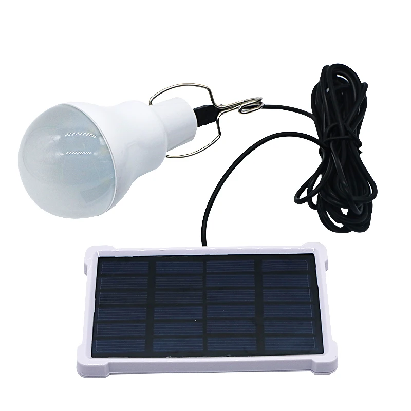 

SZYOUMY New 15W Solar Powered Portable Led Bulb 150Lm Solar Energy Lamp led Lighting Solar Panel Camp Travel Camping Lighting